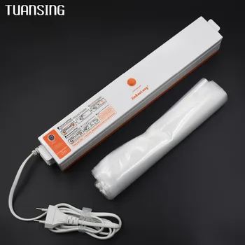 2016 New Household Food Vacuum Sealer Packaging Machine Automatic Electric Film Food Sealer Vacuum Packer Including 15Pcs Bags