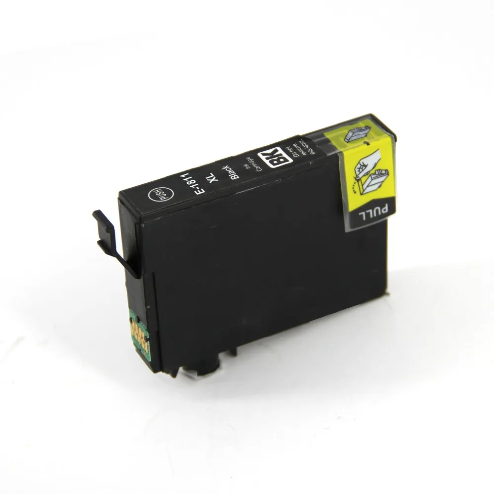 

BLOOM compatible FOR Epson T1811 BK Black ink cartridge XP-30 XP-102 XP-202 XP-205 XP-302 XP-305 XP-402 XP-405 405WH printer