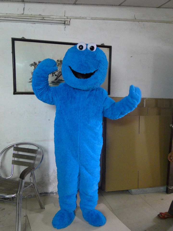 een schuldeiser Susteen wacht Hot Sesamstraat Cookie Monster Kostuum Mascotte Kostuum Pak Gratis  Verzending|costume mascot|cookie monster costumesesame street cookie  monster - AliExpress