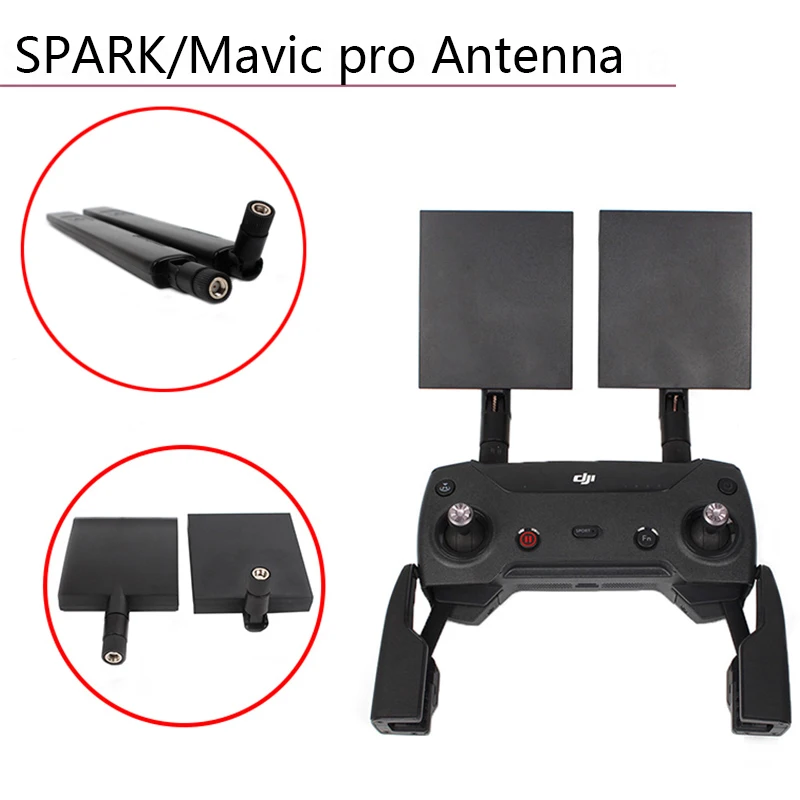 DJI SPARK/MAVIC PRO/MAVIC AIRRefitting телевизионные антенны 2,4 г 7dbi 8dbi усилитель сигнала drone запасных Запчасти антенна расширителя диапазона усилители