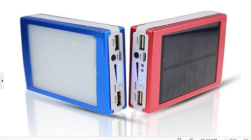 bilder für Outdoor led-leuchten 8000 mah Solar-ladegerät Batterie 8000 mAh Solar Panel Dual Lade Ports bewegliche energienbank für Handy telefon bilder für Outdoor led-leuchten 8000 mah Solar-ladegerät Batterie 8000 mAh Solar Panel Dual Lade Ports bewegliche energienbank für Handy telefon