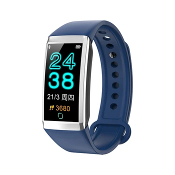 

Td19 Sport Smart Watch Bracelet Blood Pressure Oxygen Fitness Smart Watch Heart Rate Pedometer Tracker Band Wristband Blue