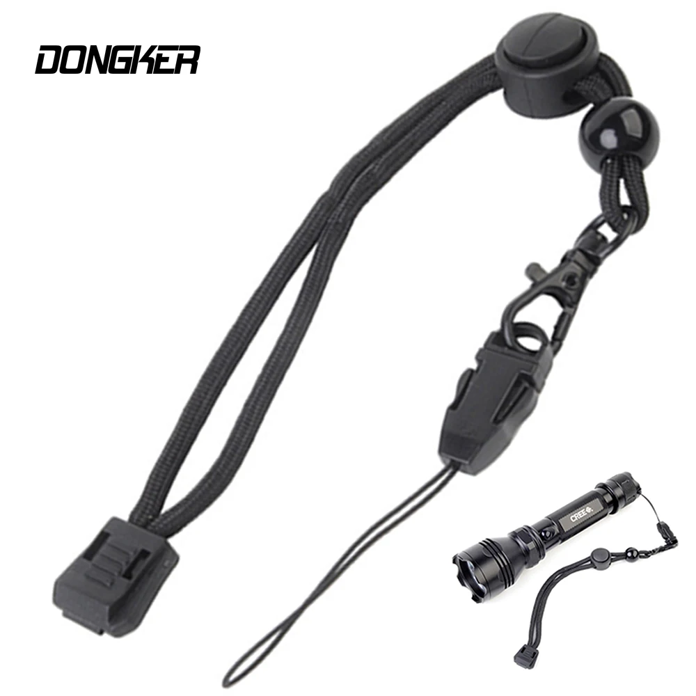 Buy 2pcs/Lot Tactical Military Paracord Strap Lanyard