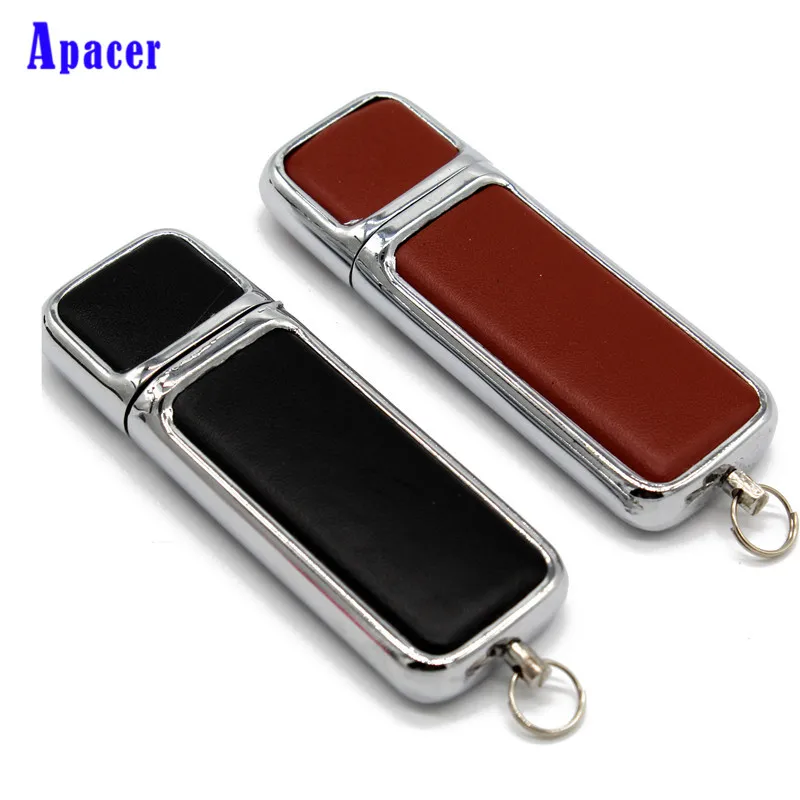 Apacer Leather USB Flash Drive pen drive 4GB 8GB 16GB 32GB 64GB commercial Pen drive memory card