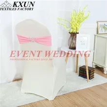 Лидер продаж, лента из лайкры, подвязка из спандекса для стула, галстук-бабочка с пряжкой-бабочкой, чехол для стула, украшения, вечерние мероприятия