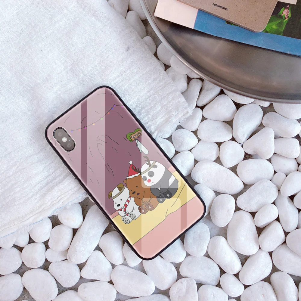 Чехол "сделай сам" для iphone 8X10 7 Plus 6 s capa на заказ Чехол из закаленного стекла для телефона для iphone XS 11 Pro MAX XR 5 S E чехол - Цвет: 20434