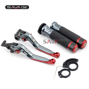 

For SUZUKI GS500E GS500F GSX750 BANDIT GSF600N GSF600S motorcycle clutch levers brake folding adjustable handlebar hand grips