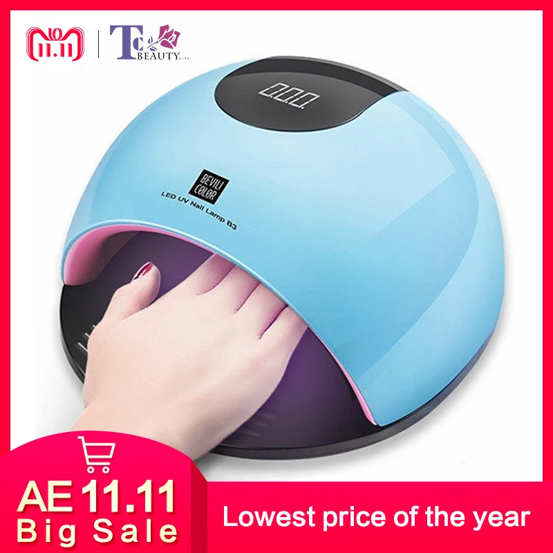 

80W UV LED Nail Dryer SUN Light Nail Dryer Quick Dry Light Speed Manicure Light Induction Nail Light Dryer Professional Lamp