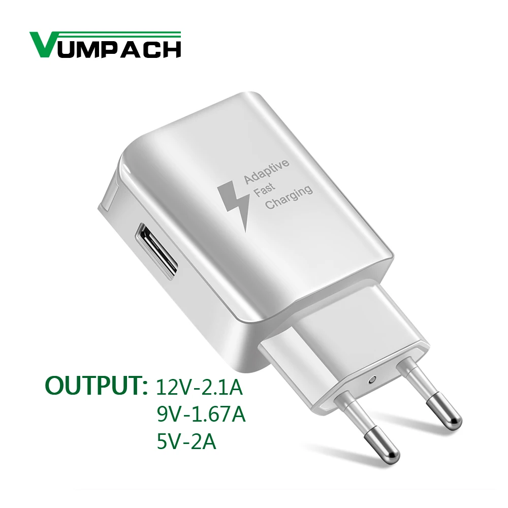 

Quick Charger 2.0 For Samsung galaxy S6 Fast USB Charger 5V/2A 9V/1.67A Wall Adapter EU US Plug For Samsung Huawei LG XIAOMI