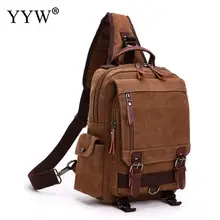 YYW сумки через плечо для мужчин, сумка-мессенджер, нагрудная сумка, Повседневная сумка, водонепроницаемая Холщовая Сумка на одно плечо, винтажная сумка