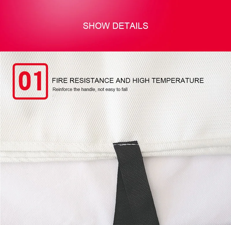 photoelectric smoke alarm 1.2M x 1.2M Fire Blanket Fiberglass Fire Flame Retardant Quality Emergency Survival Fire Shelter Safety Cover Fire Blanket first alert smoke and carbon monoxide alarm