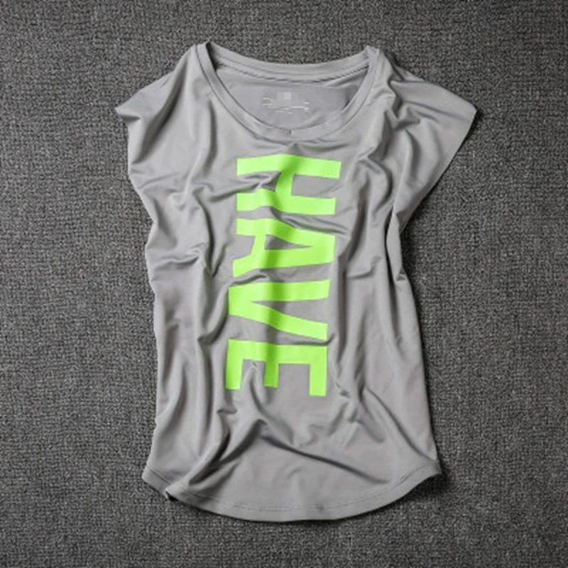 Woman Gym Tank Yoga Top Sport T Shirt For Fitness Workout Sports Wear Tops For Women Jersey Women's Clothing Female Sportswear