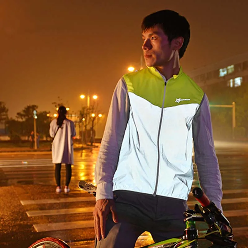 RockBros Bike Cycling WindCoat Windproof Bicycle Riding Jacket Long Sleeve Sport 
