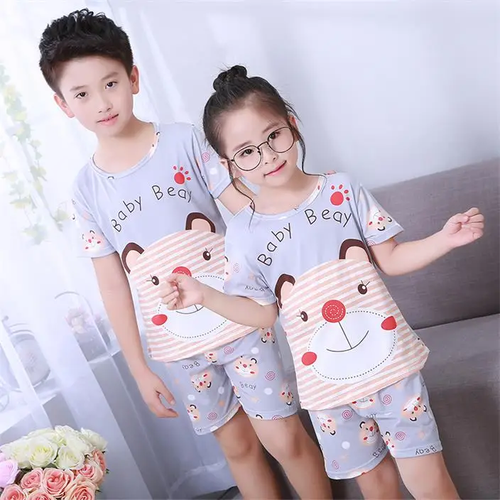 

Kids Pajamas Sets Girls Cartoon Night Suit Children Toddler Sleepwear Baby Boys Pyjamas Kids Cotton Sleepwear Nightwear BBN7878