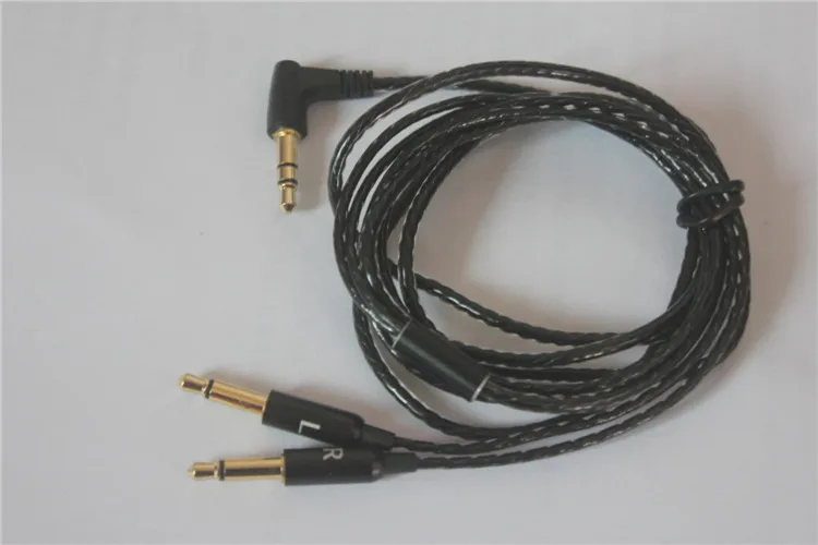 

diy earphone cable 3.5mm to double 3.5mm