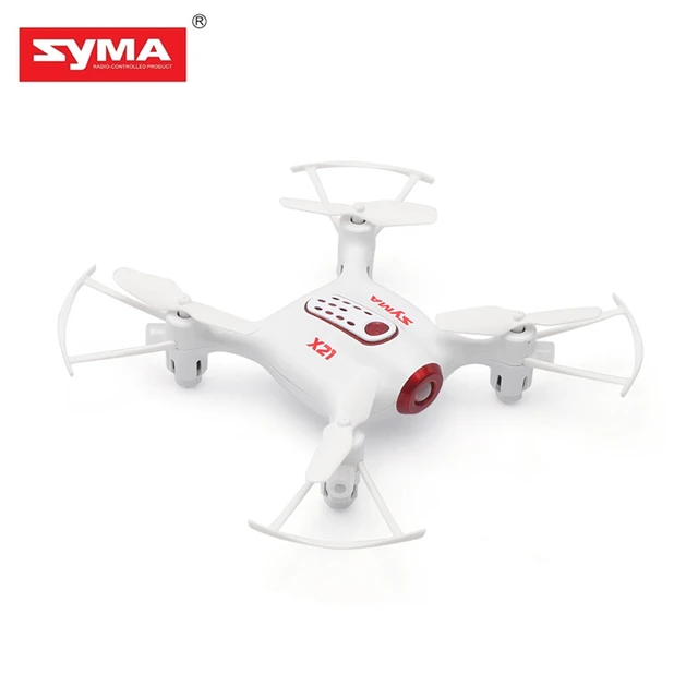 SYMA X21 мини RC вертолет Дрон радиотелефон 2,4 ГГц 4CH удаленного Управление квадрокоптер 6 оси гироскопа высота держать 360 градусов вращения