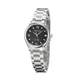 GUANQIN часы женские механические часы автоматические бриллиантовые водонепроницаемые часы сапфировые женские наручные часы женские Стразы Часы - Цвет: black white