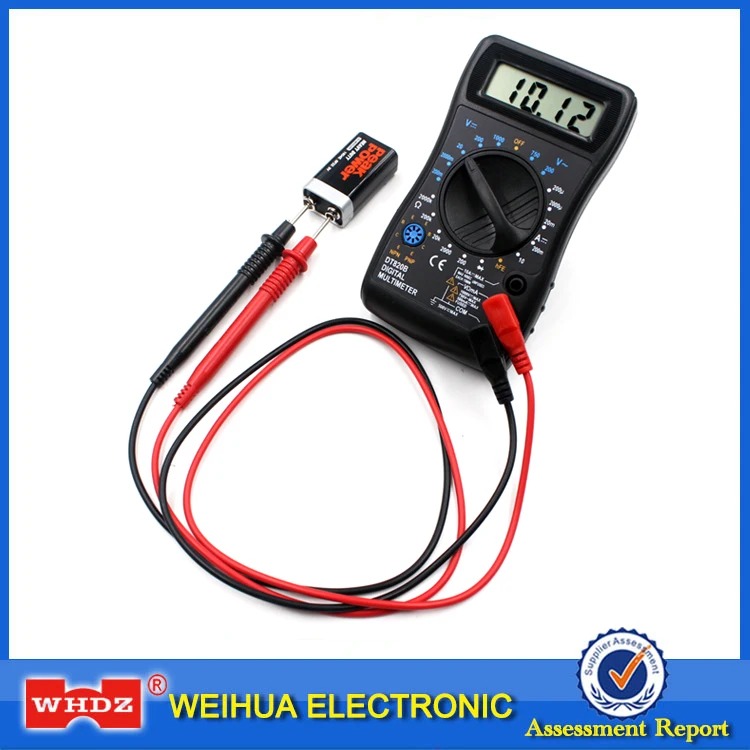 Цифровой мультиметр WHZD DT820B портативный мини измеритель напряжения и