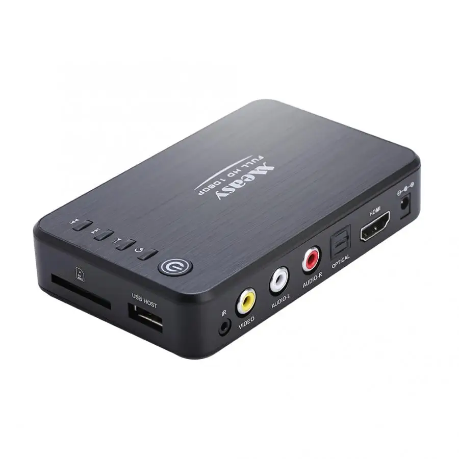 Measy A1HD Full HD 1080P плеер Мультимедиа 3D HDD MKV H.264 HDMI USB HOST SD A1HD поддержка формата Blue-ray дисков