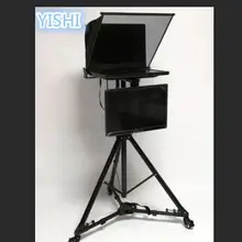 YISHI 20 дюймов складной портативный телепромптер для микро-класса модератор надпись с двойным дисплеем Teleprompter