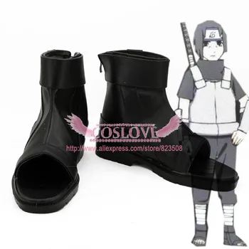 

Naruto Kakashi Hatake Anbu Black Shoes Cosplay Boots CosplayLove For Halloween Christmas Party