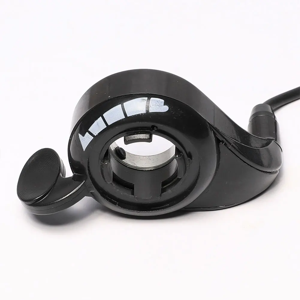 Top Accelerator Speed Control Electric Bike ABS Metal Thumb Throttle Scooter Accessories Black Replacement Practical 3 Wire Grip 4