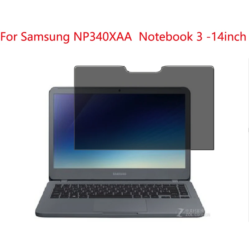 

For Samsung NP340XAA Notebook 3 -14inch Privacy Screen Protector Privacy Anti-Blu-ray effective protection of vision
