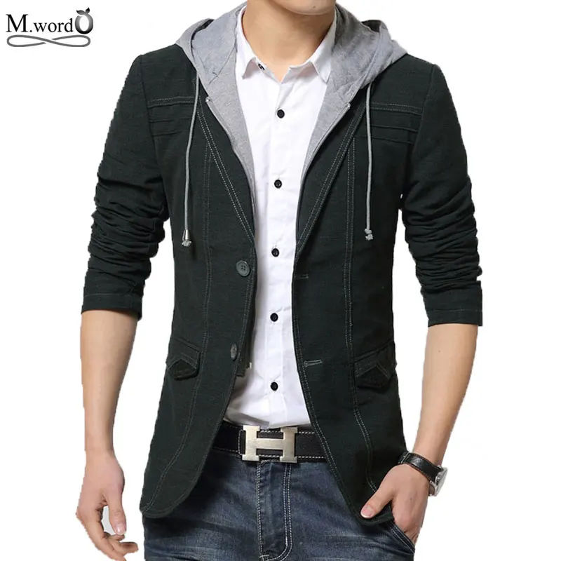 Online Buy Wholesale mens hooded blazer from China mens hooded blazer ...