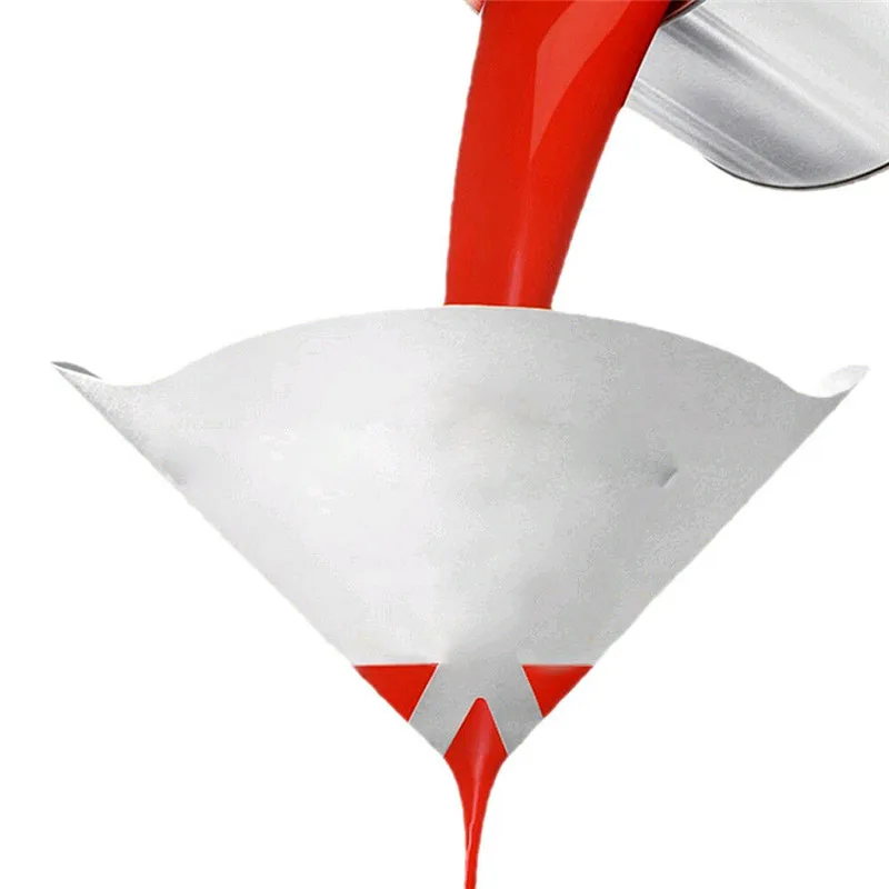 

230pcs Car Nylon Conical Paper 100 Mesh Paint Strainer Filter Purifying Cup CLH@8