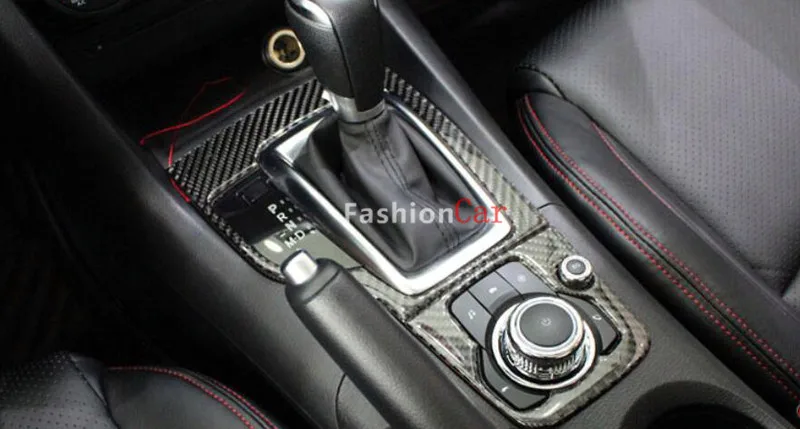 

For Mazda 3 AXELA M3 2014 2015 2016 Left Hand Drive Interior Gear box panel Cover Trim 2pcs/set