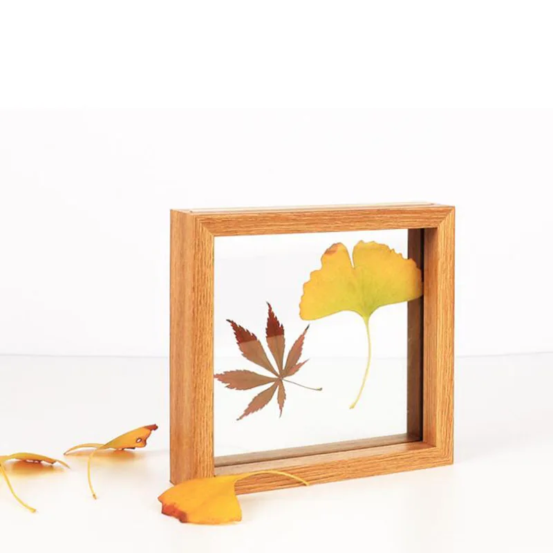 DIY Marco de vidrio creativo dos de planta de flor espécimen de corte de papel foto Marco de escritorio decoración para el hogar DIY Marco de vidrio creativo dos de planta de flor espécimen de corte de papel foto Marco de escritorio decoración para el hogar