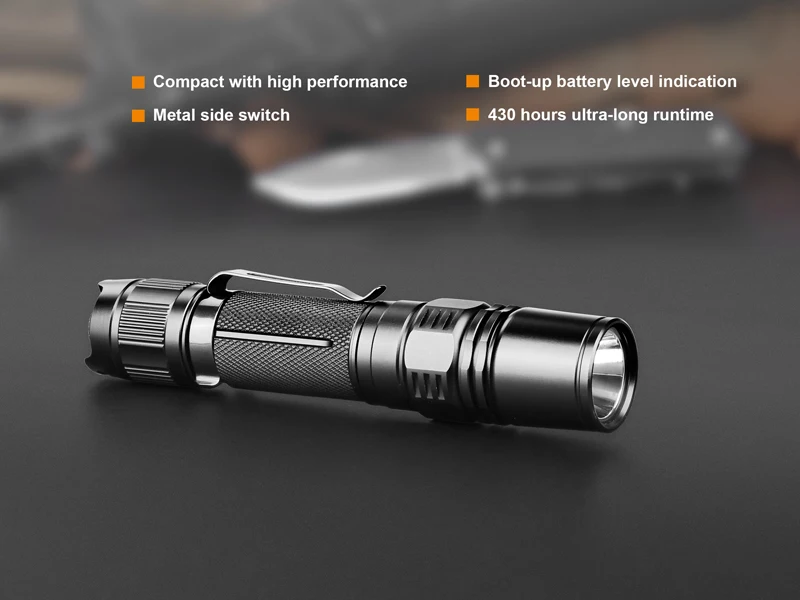 Высокопроизводительный светодиодный тактический фонарь Fenix PD35 V2.0 Cree XP-L HI V3 для военного/исследования/аварийного освещения