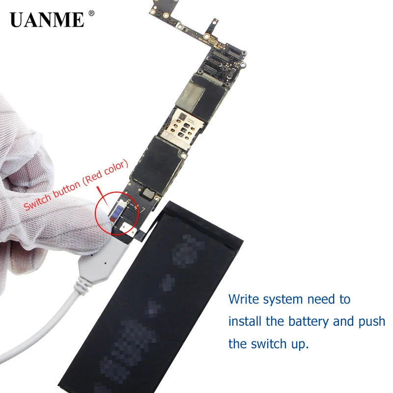 UANME Power Charger Test Cable For iPhone 6 6plus 6s 6splus 4 4G 5G 5C 5S Restore Battery Active Motherboard Testing Repairing UANME Power Charger Test Cable For iPhone 6 6plus 6s 6splus 4 4G 5G 5C 5S Restore Battery Active Motherboard Testing Repairing