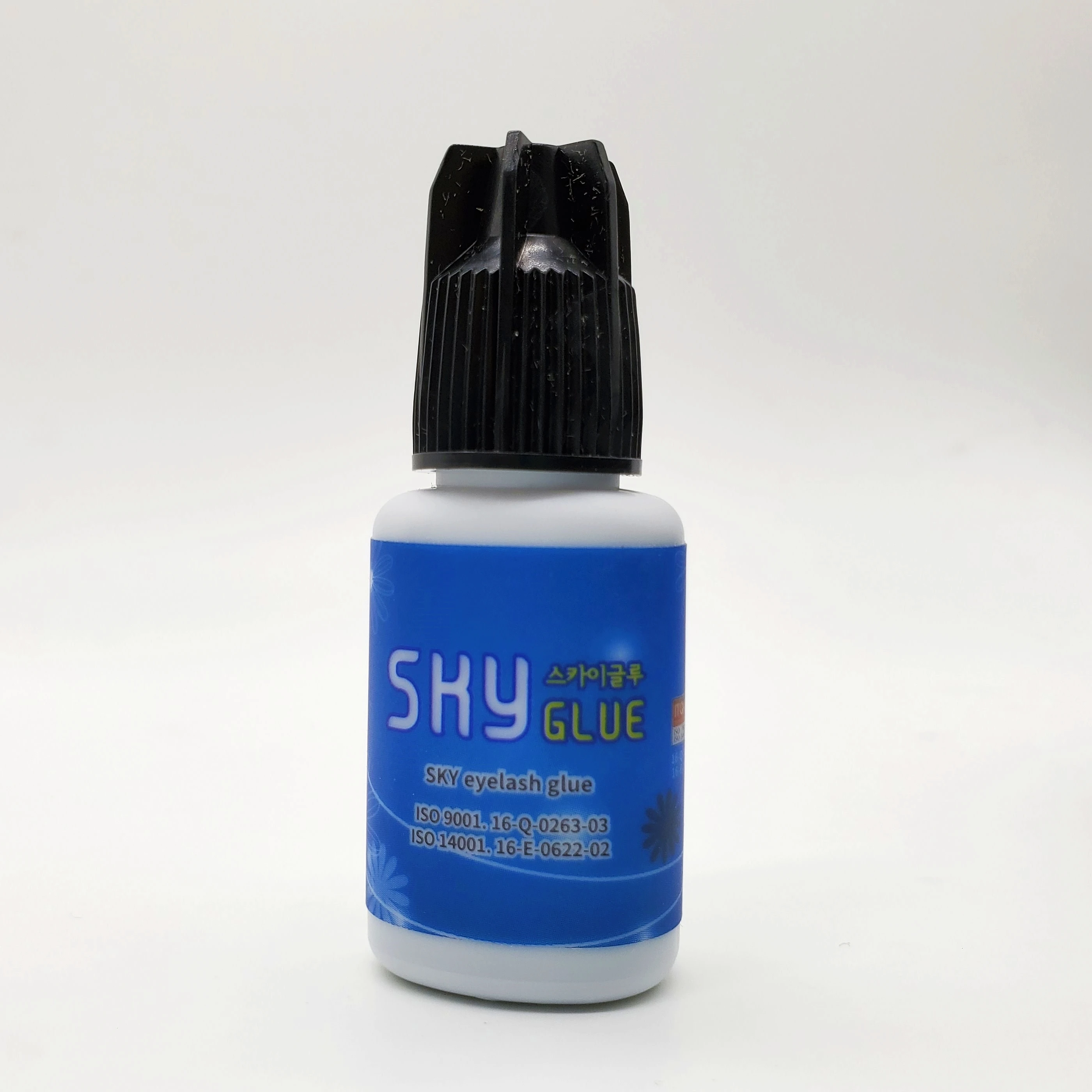 

10pcs Hot Free Shipping Fast drying Original Sky Glue Super plus for eyelash eyebrow extensions 1-2 seconds Eyelash Adhesive 5ml