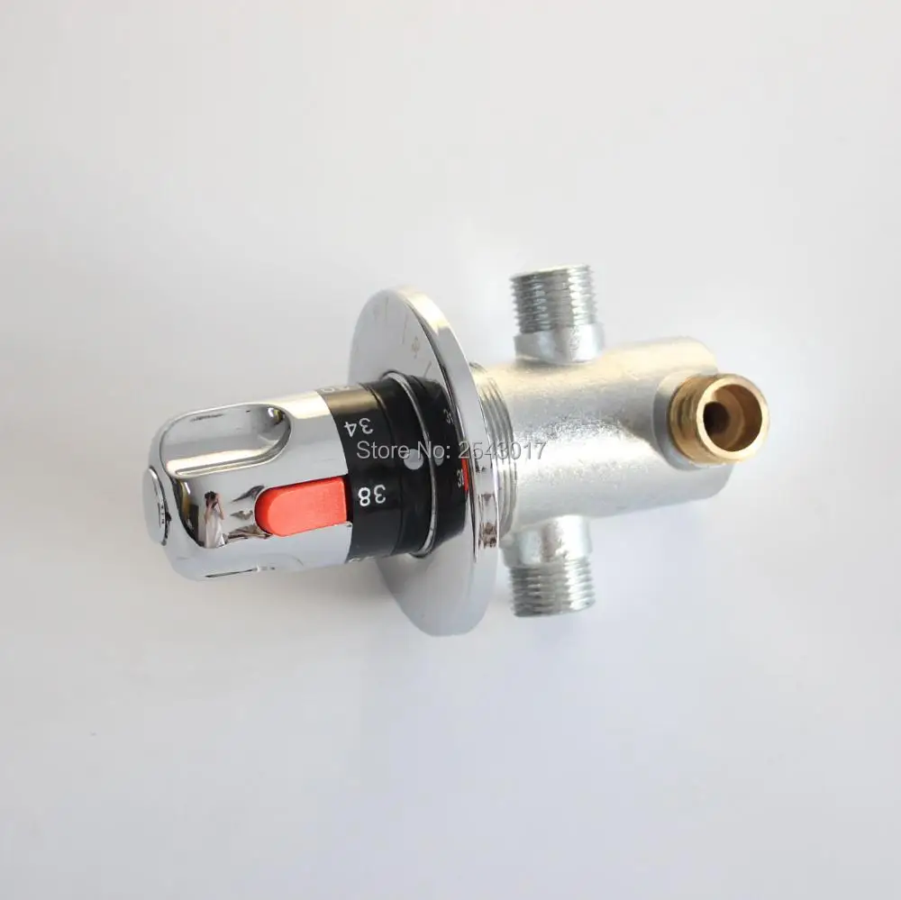 Новое поступление высокое качество термостатический смесительный клапан контроль температуры G1/2' термостат клапан автоматический смесительный клапан GI991