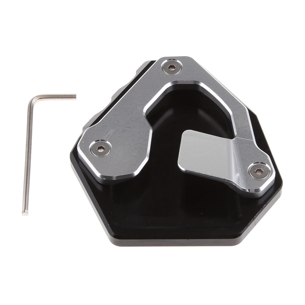 Motorcycle Kickstand Side Stand Plate Pad Base For 2016 2017 2018 HONDA CRF1000L Africa Twin Rear Wheel Cover Splash Guard