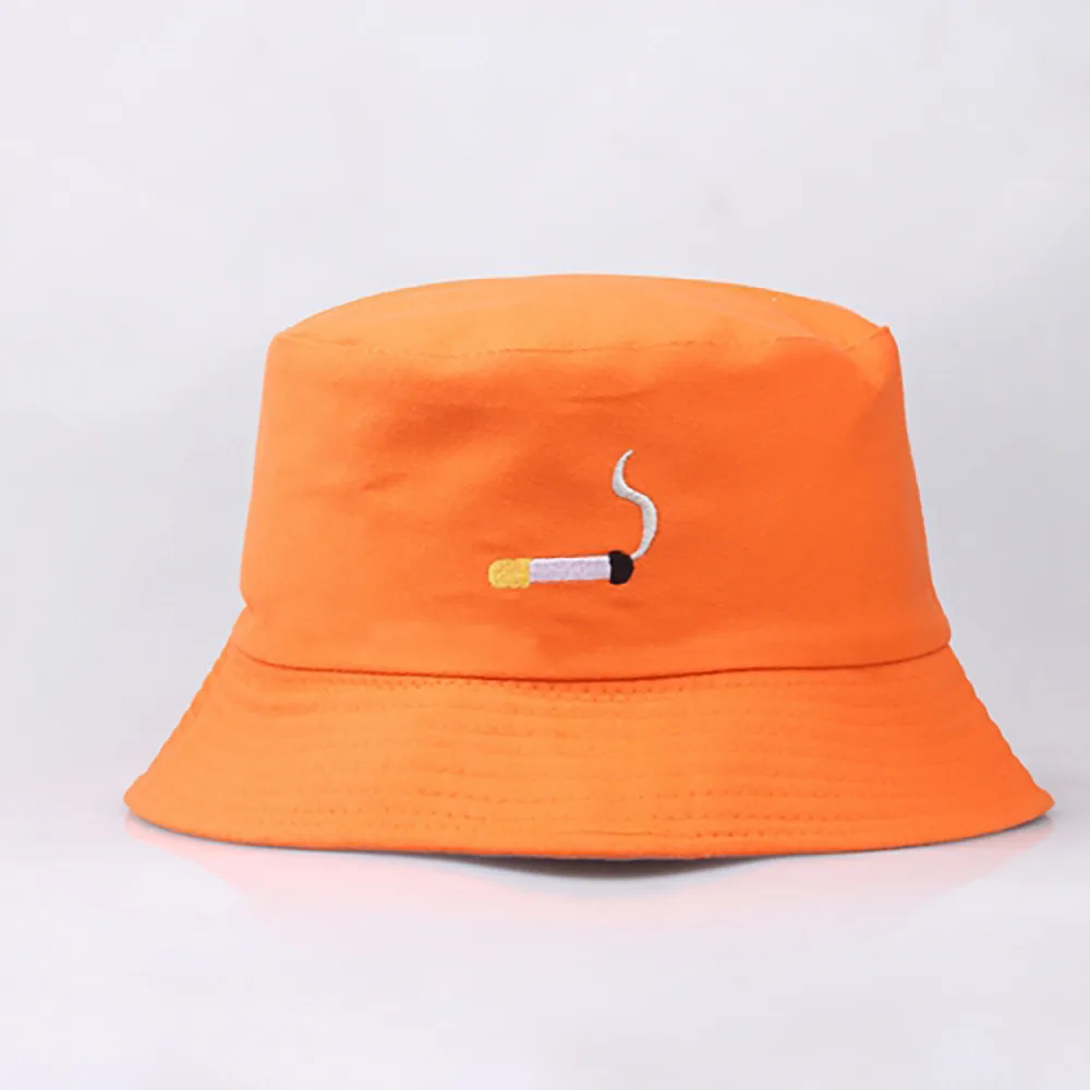 NO CHILL сигарета панамка с вышивкой для мужчин женщин хип хоп Рыбацкая шляпа для взрослых Панама Боб шляпа летние влюбленные плоская шляпа#0607