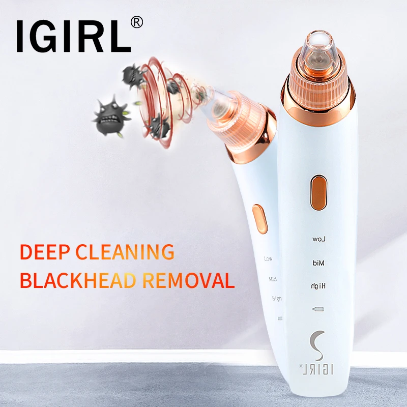 

Pore Cleaner Blackhead Remover Vacuum Electric Nose Face Deep Cleansing Skin Care Machine Birthday Gift Dropshipping Beauty Tool