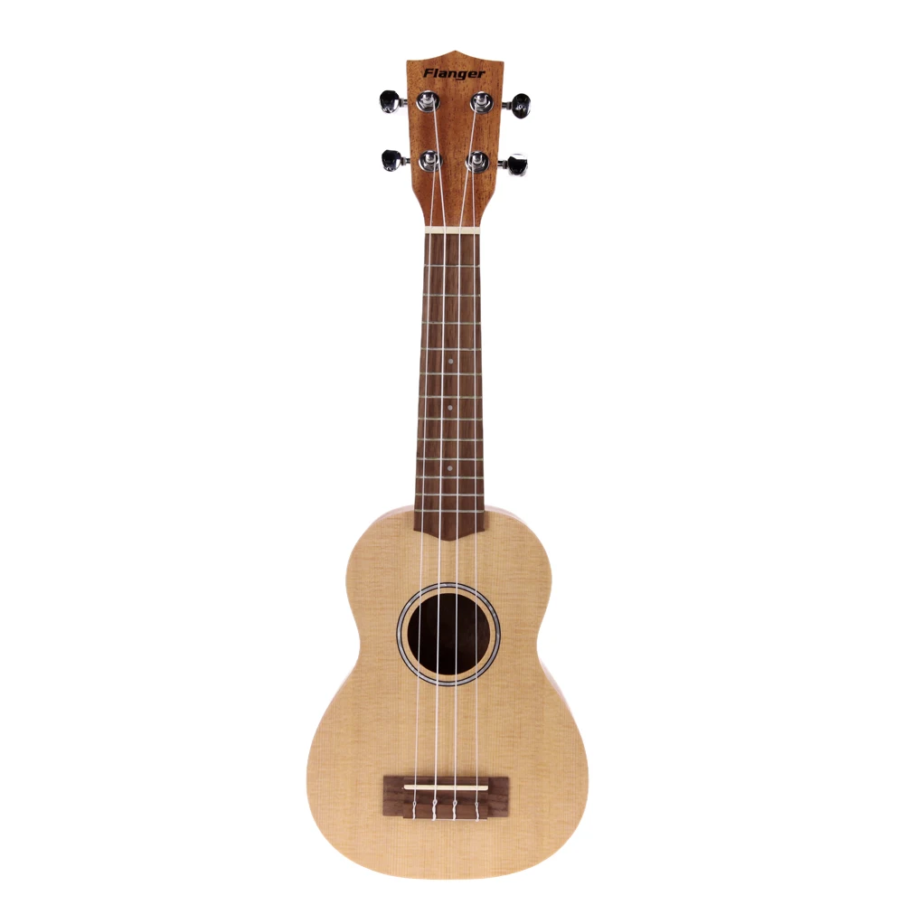 

21 inch Ukulele Guitar Spruce Wood Fretboard Ukulele with 4 Aqulia Strings and Ukulele Bag Musical Instruments