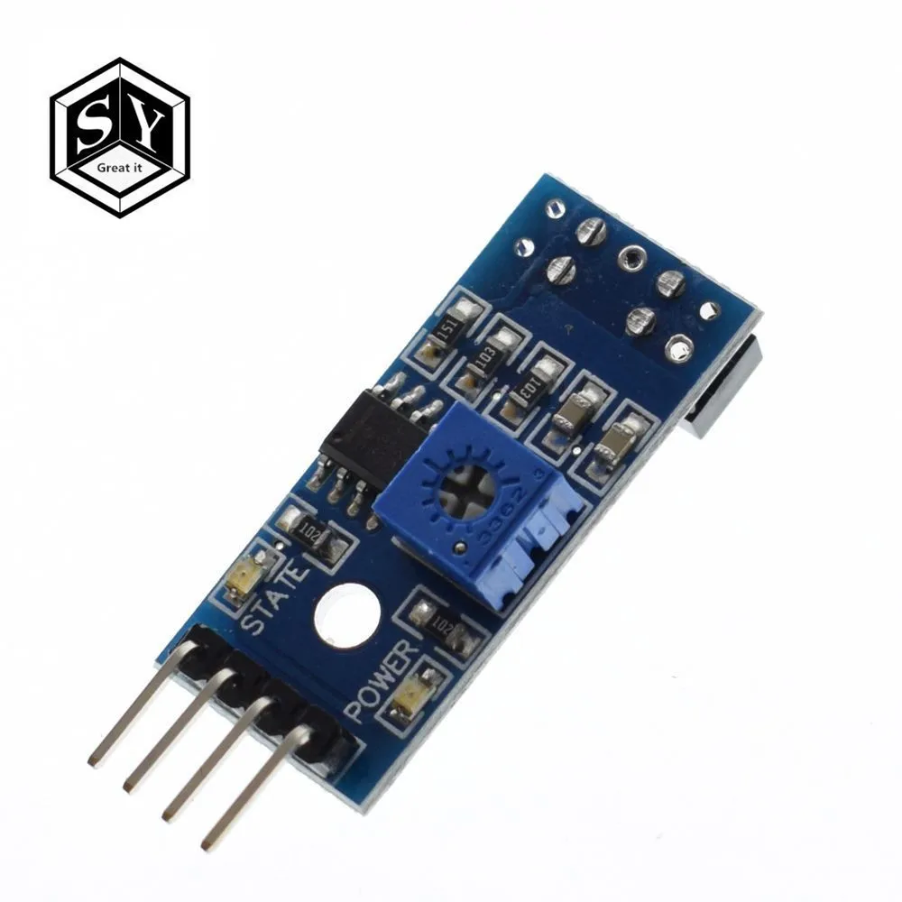 

1PCS TCRT5000 Infrared Reflective IR Photoelectric Switch Barrier Line Track Sensor Module