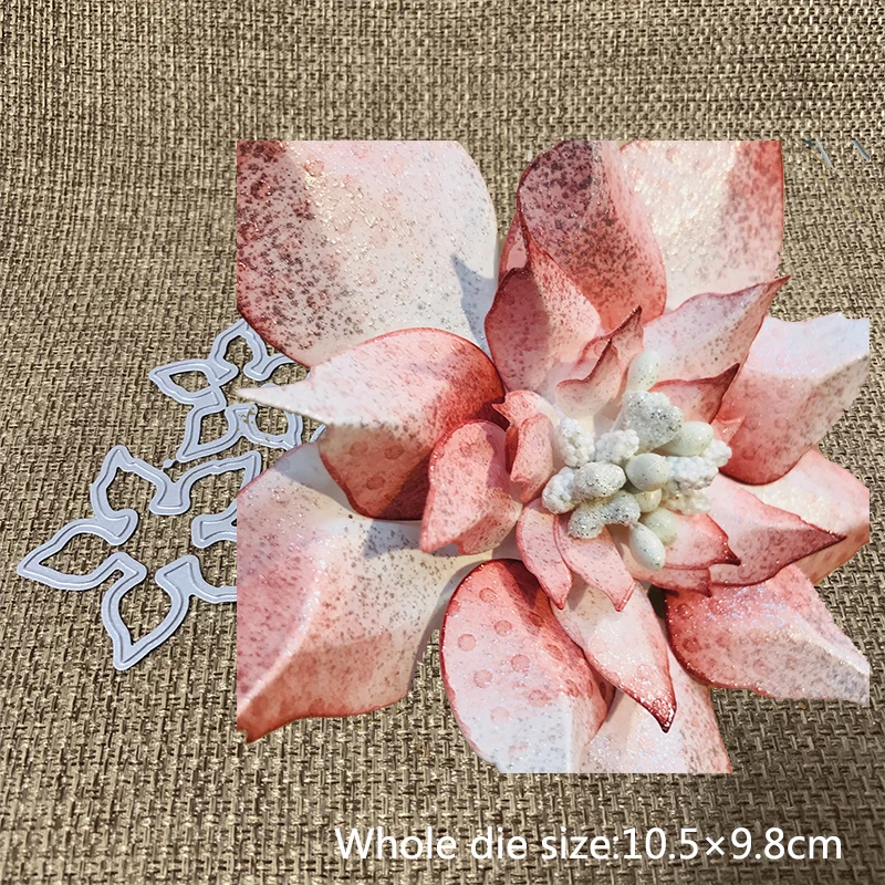 

New Design Craft Metal Cutting Dies Cut Die Mold Christmas flower Scrapbooking DIY Album Paper Card Craft Embossing Die Cuts