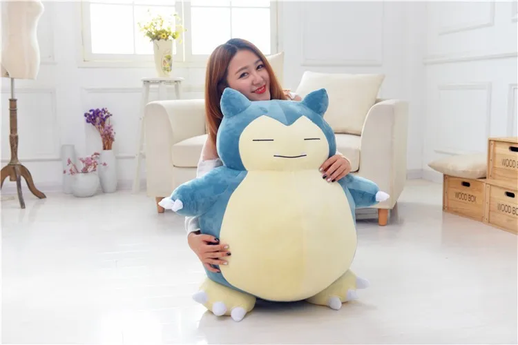 Огромные Фильмы и ТВ милые Snorlax Кожа Большой kabi игрушка без пломб подарок около 150 см