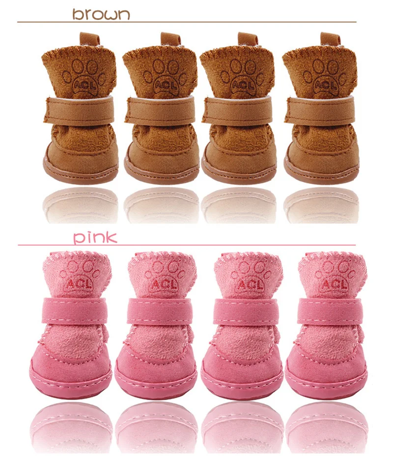 Cozy and Durable Puppy Booties for Winter – Keep Your Pup's Paws Warm and Safe | AnoPetShop
