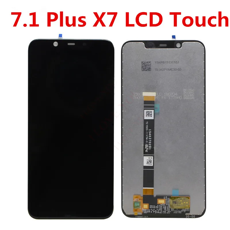 

For Nokia 7.1 LCD Display Touch Screen Digitizer For Nokia 8.1 LCD Replacment For Nokia X7 LCD display Assembly Replacement