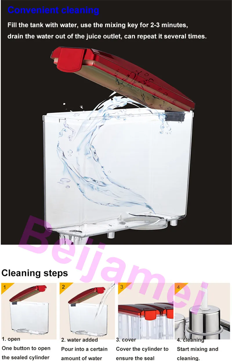 cold drinks machine cleaning
