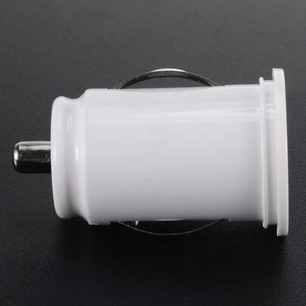 Мини-Переходник USB для зарядки в машине 2.1A автомобильное USB зарядное устройство для мобильного телефона DC 12V автомобильное зарядное устройство Универсальный