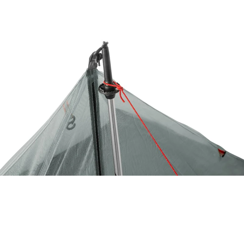 2018 LanShan 1 FLAME'S CREED 1 persona al aire libre ultraligero de la tienda de Camping 3 temporada profesional 15D Silnylon sin vástago tienda - 2