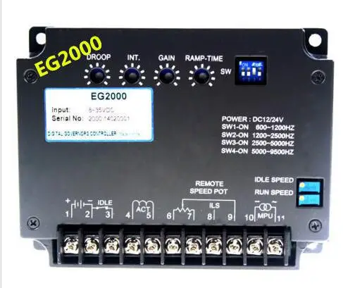 

New EG2000 Universal Electronic Engine Speed Governor Controller