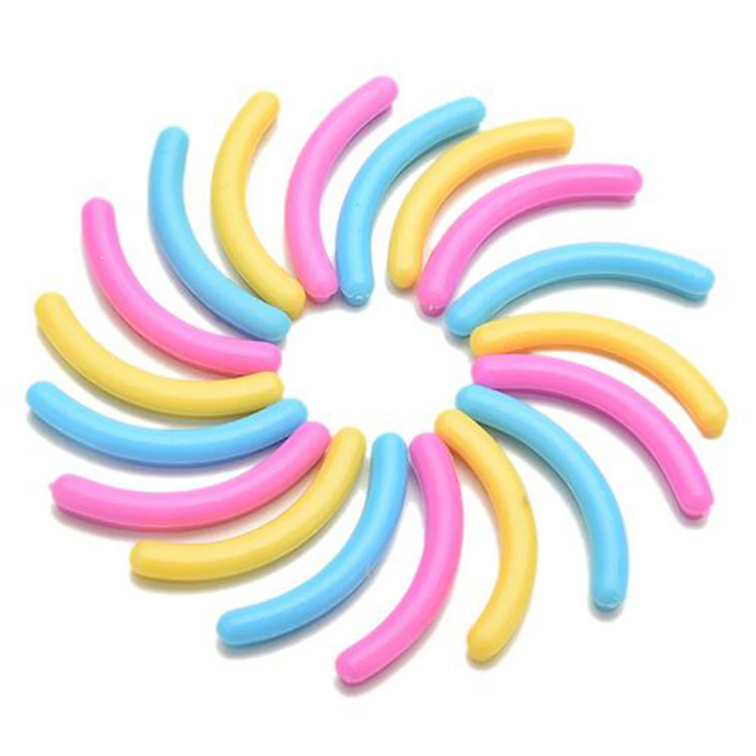 

Mini Eyelash Curler Replacement Silicone Pads Refill Rubber Makeup Eye Lash Curling Accessories Tools 6PCS Random Colors