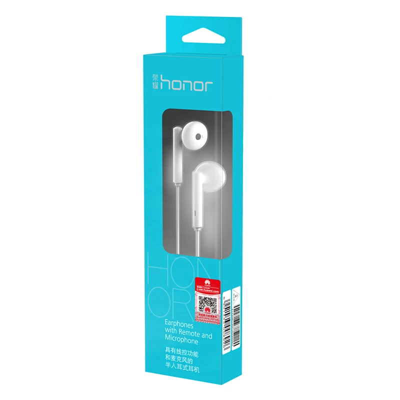 Оригинальные наушники Huawei Honor AM115 с микрофоном и дистанционным управлением